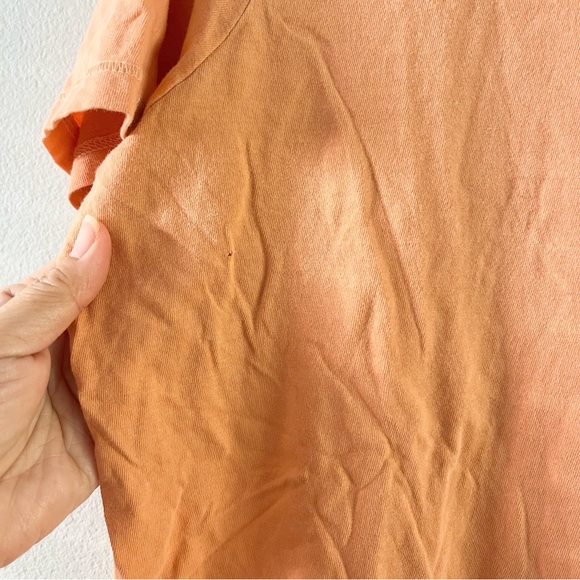 Life Is Good Women’s Sunflower Coral Light Orange T Shirt See Note Medium - Picture 6 of 8